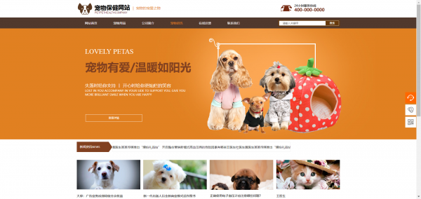 公司網站制作，扁平化風格的應用
